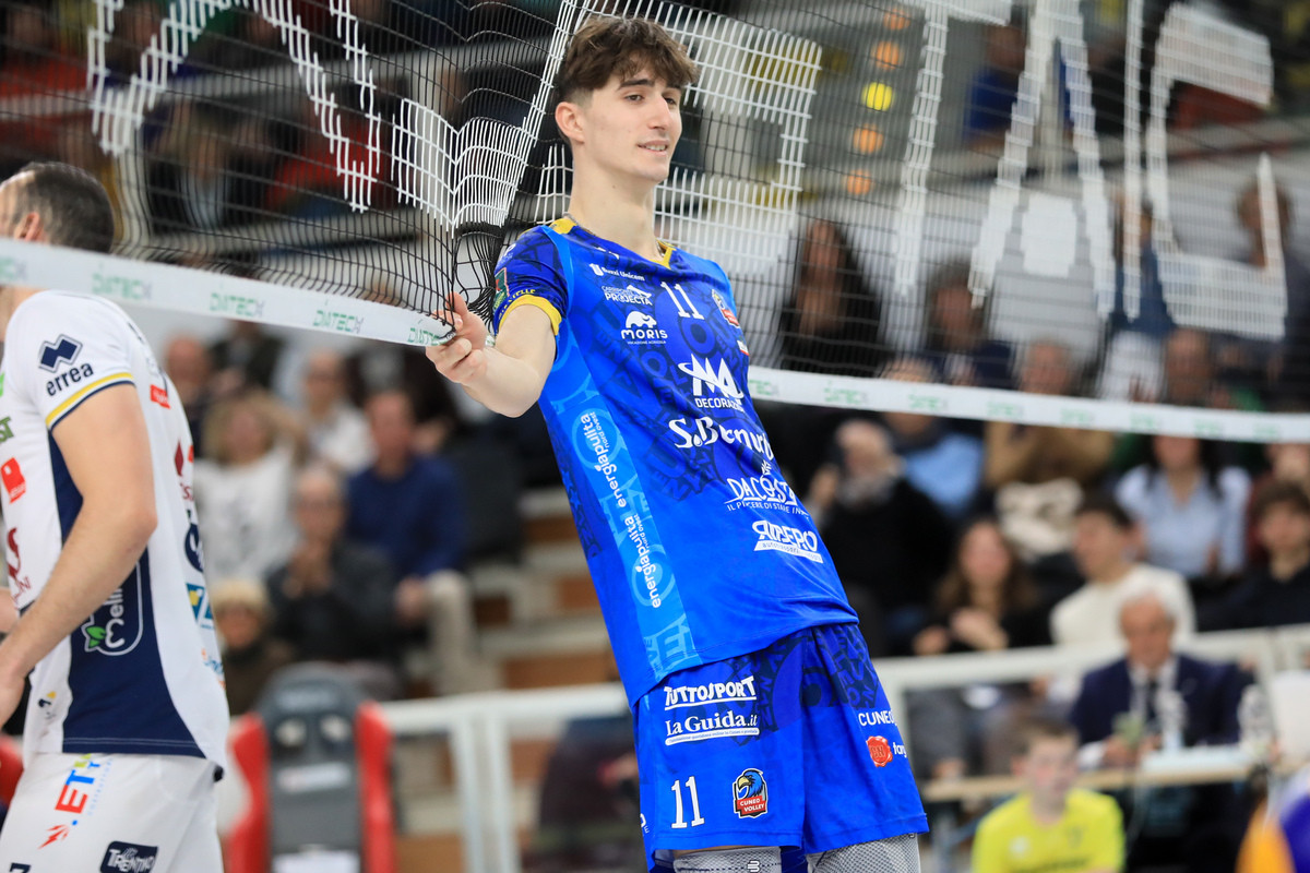 Cuneo, Federico Giraudo resta in biancoblù e prosegue il percorso in SuperLega