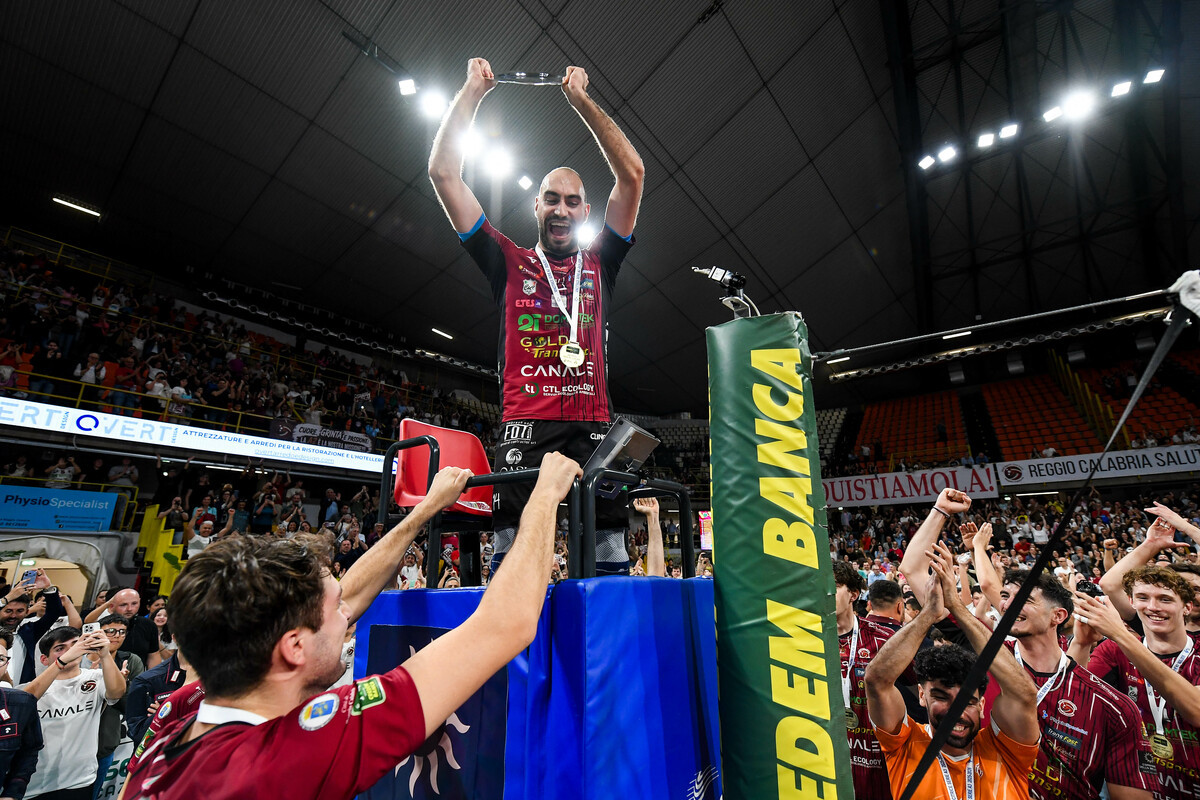 Domotek, il capitano Laganà celebra il tris: "Orgoglio immenso"