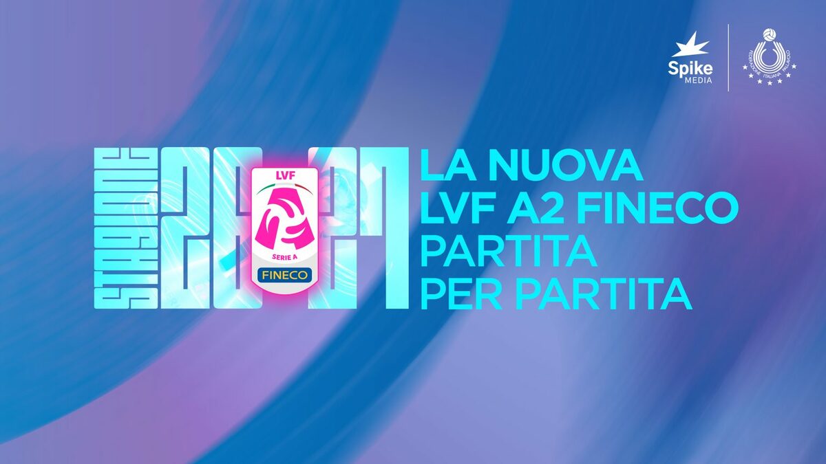LVF A2 Fineco 2026/27, calendario ufficiale: girone unico a 17 squadre dal 3 ottobre