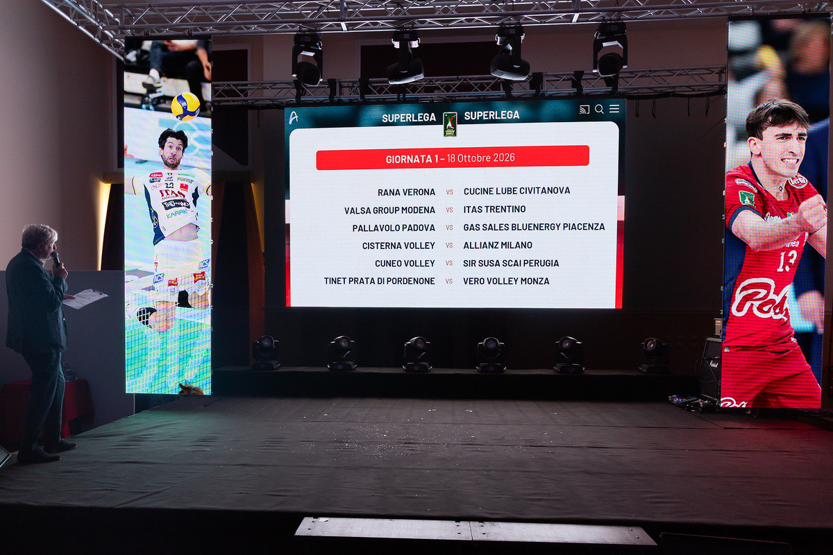 Superlega: Le date della stagione e degli eventi. Supercoppa, Coppa Italia, Play off e Play out