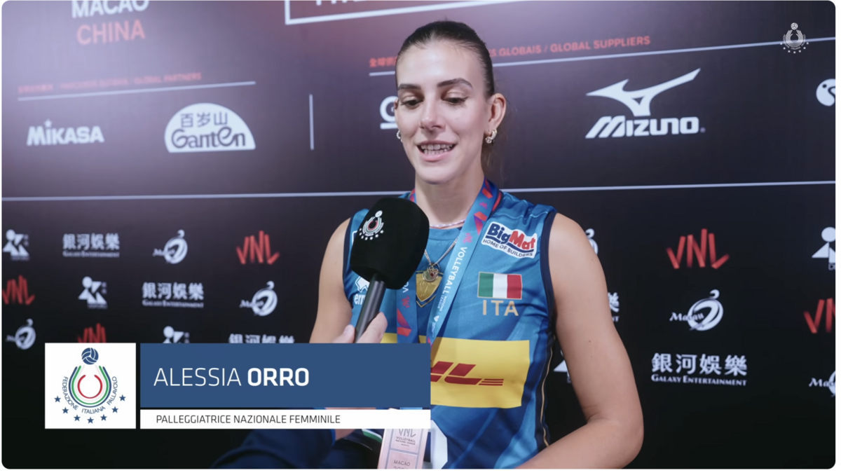 VNL Finals: Orro dopo il bronzo: "La nostra forza è stata reagire subito alla sconfitta"