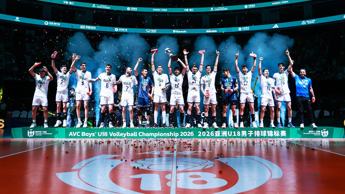 AVC U18: L'Iran campione d'Asia, Giappone battuto 3-1