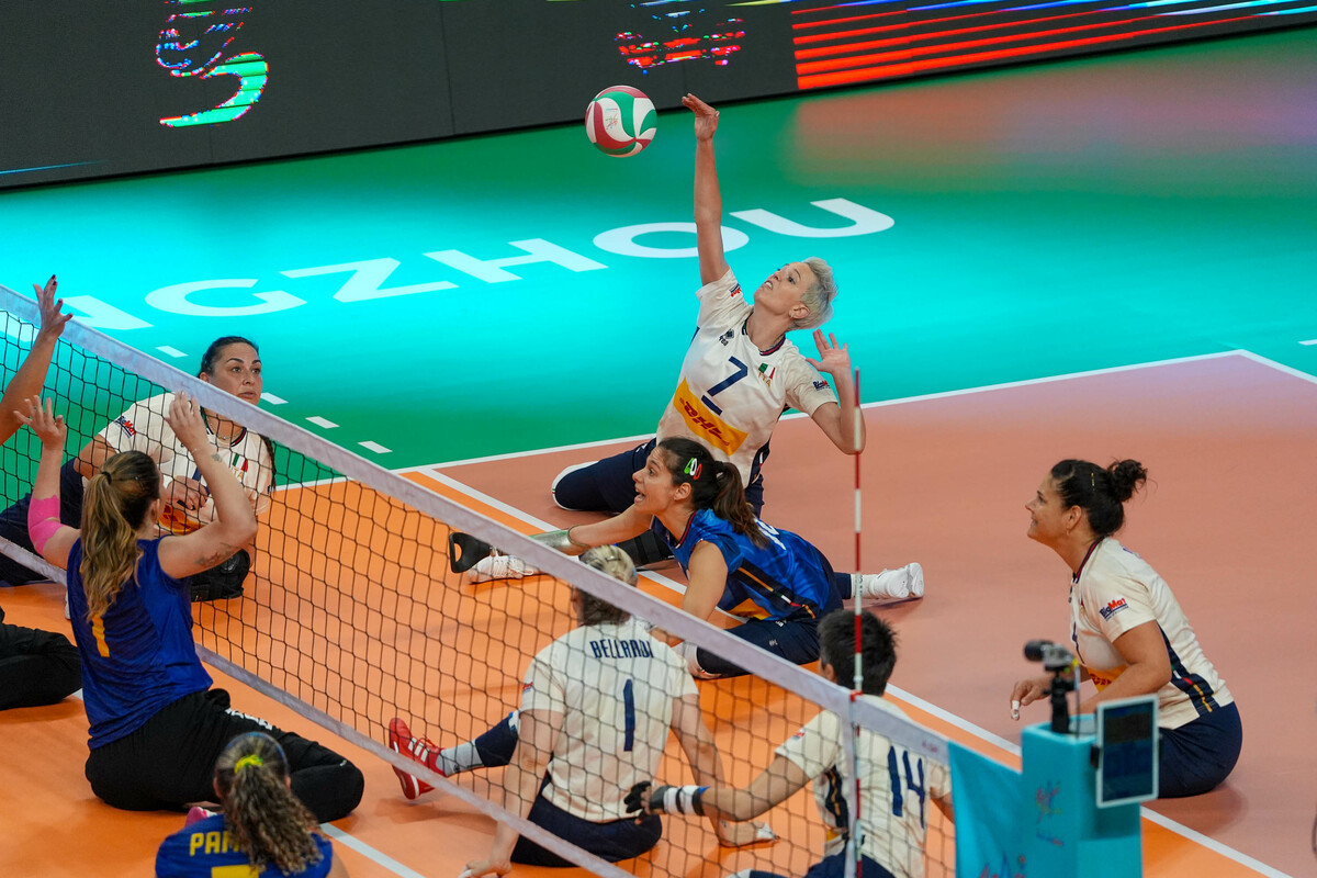 Mondiali femminili sitting volley: Italia battuta dal Brasile, domani la Thailandia