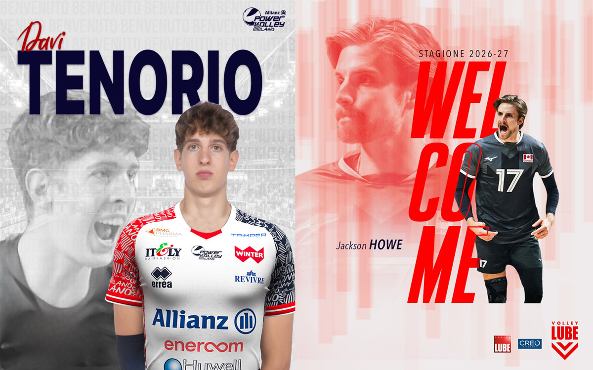 Mondo Volley: Le altre news del 11 luglio 2026: Tenorio a Milano, Omonoyan ad Altino, Turchia alle Finals