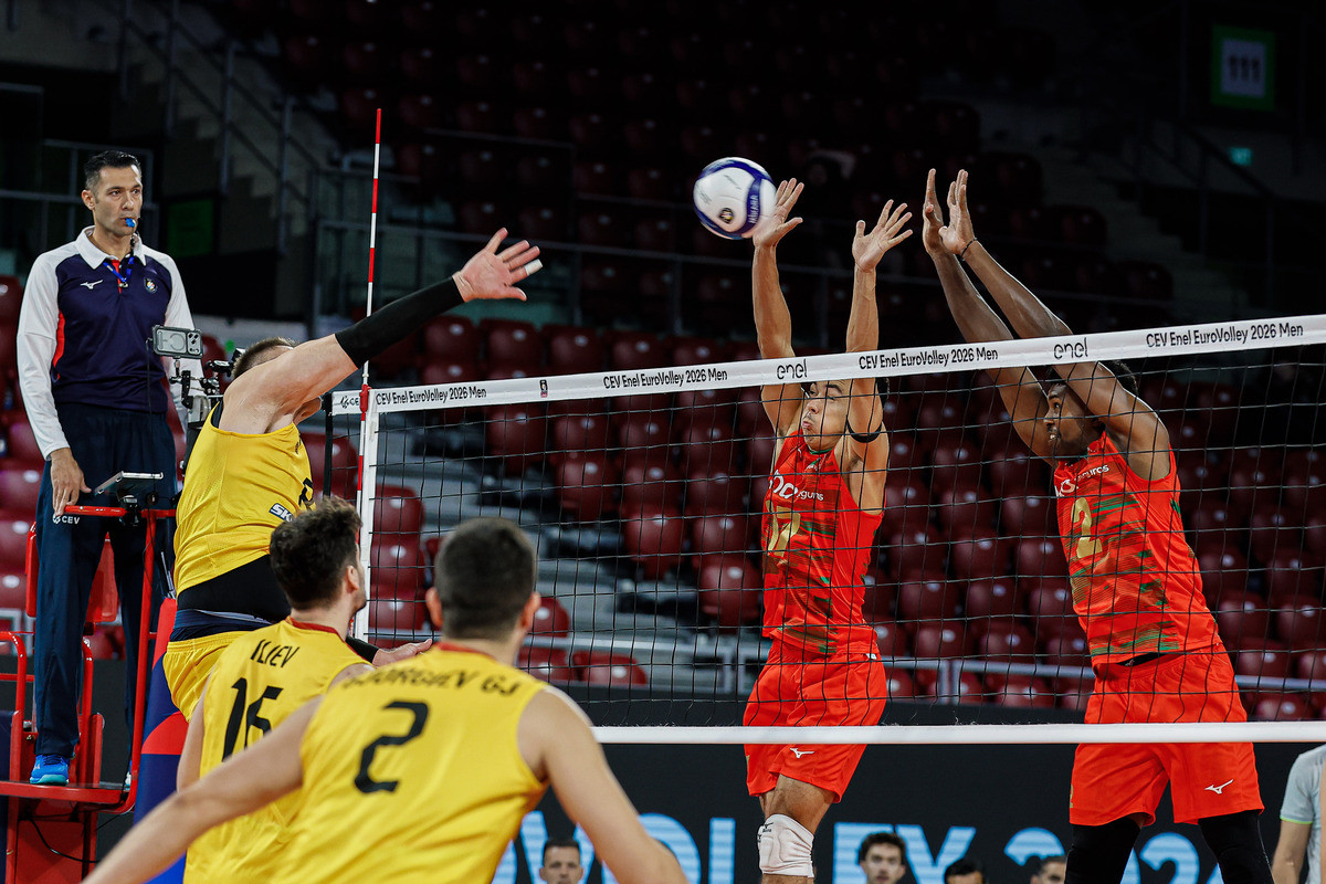 Eurovolley: Tutti i tabellini statistici delle gare del 15 e 16 settembre.  59 spettatori per Macedonia del Nord - Portogallo