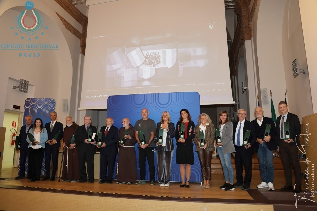 FIPAV: Pavia festeggia gli 80 anni, riconoscimenti al CUS e ai protagonisti del territorio