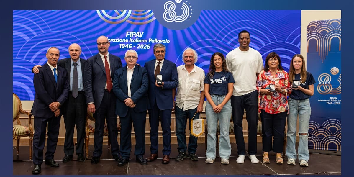 Roma: Gli 80 anni FIPAV celebrano club storici, dirigenti e campioni