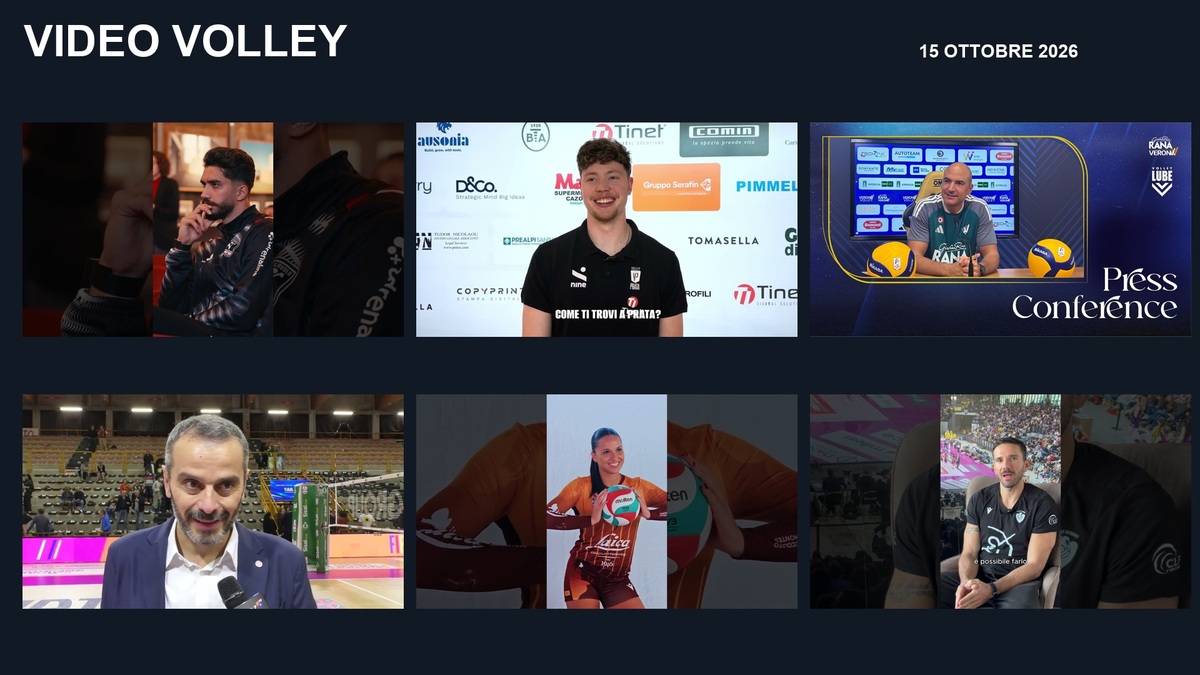 Video Volley: I principali video della giornata