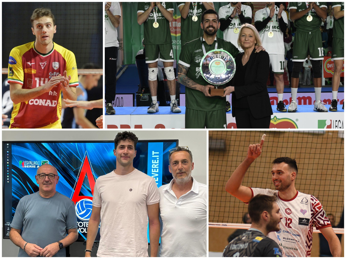 Volley Mercato A2/A3: Sorrento, Lagonegro, Campobasso, San Giustino, Reggio Emilia