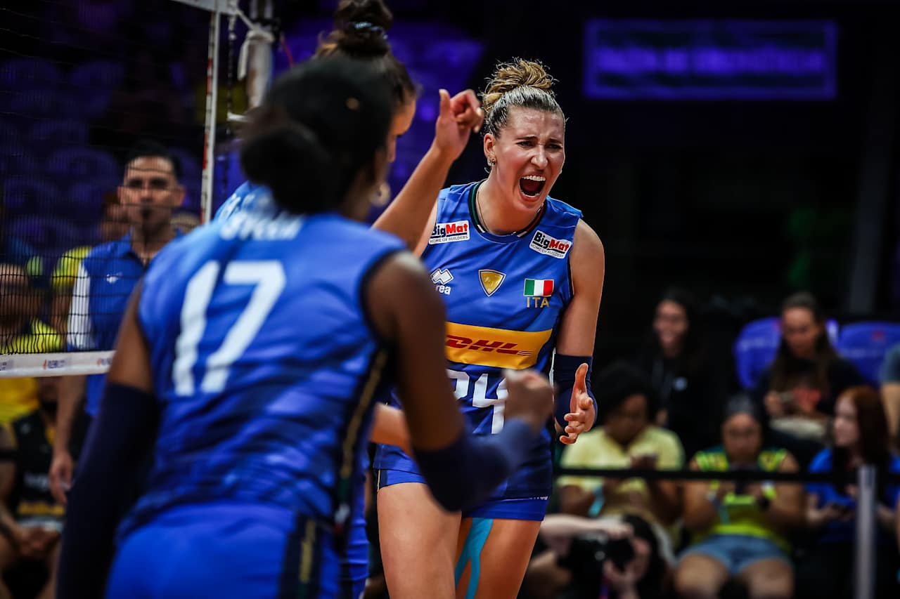 VNL F.: Antropova, "Uniti e lucidi nei momenti duri. Vittoria che dà slancio"