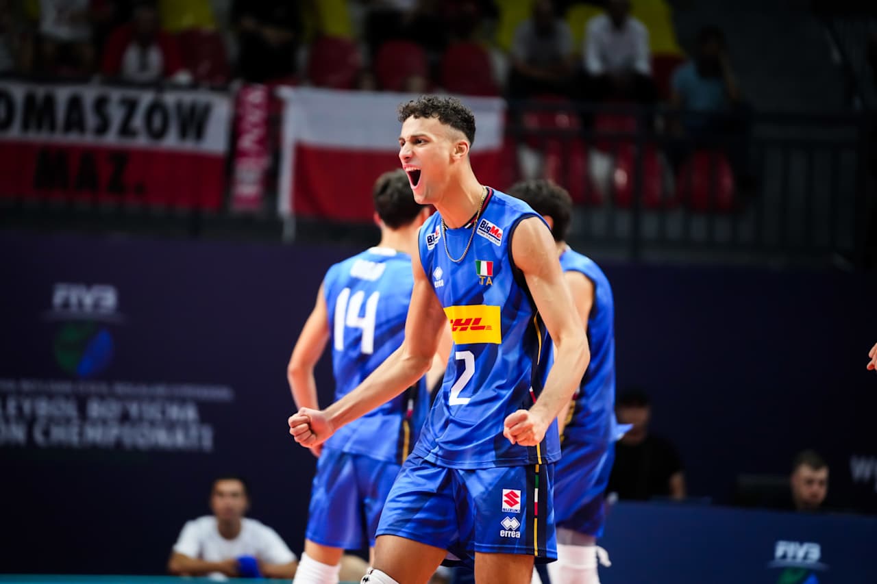 Mondiali U19: Riscatto azzurro, 3-0 alla Tunisia