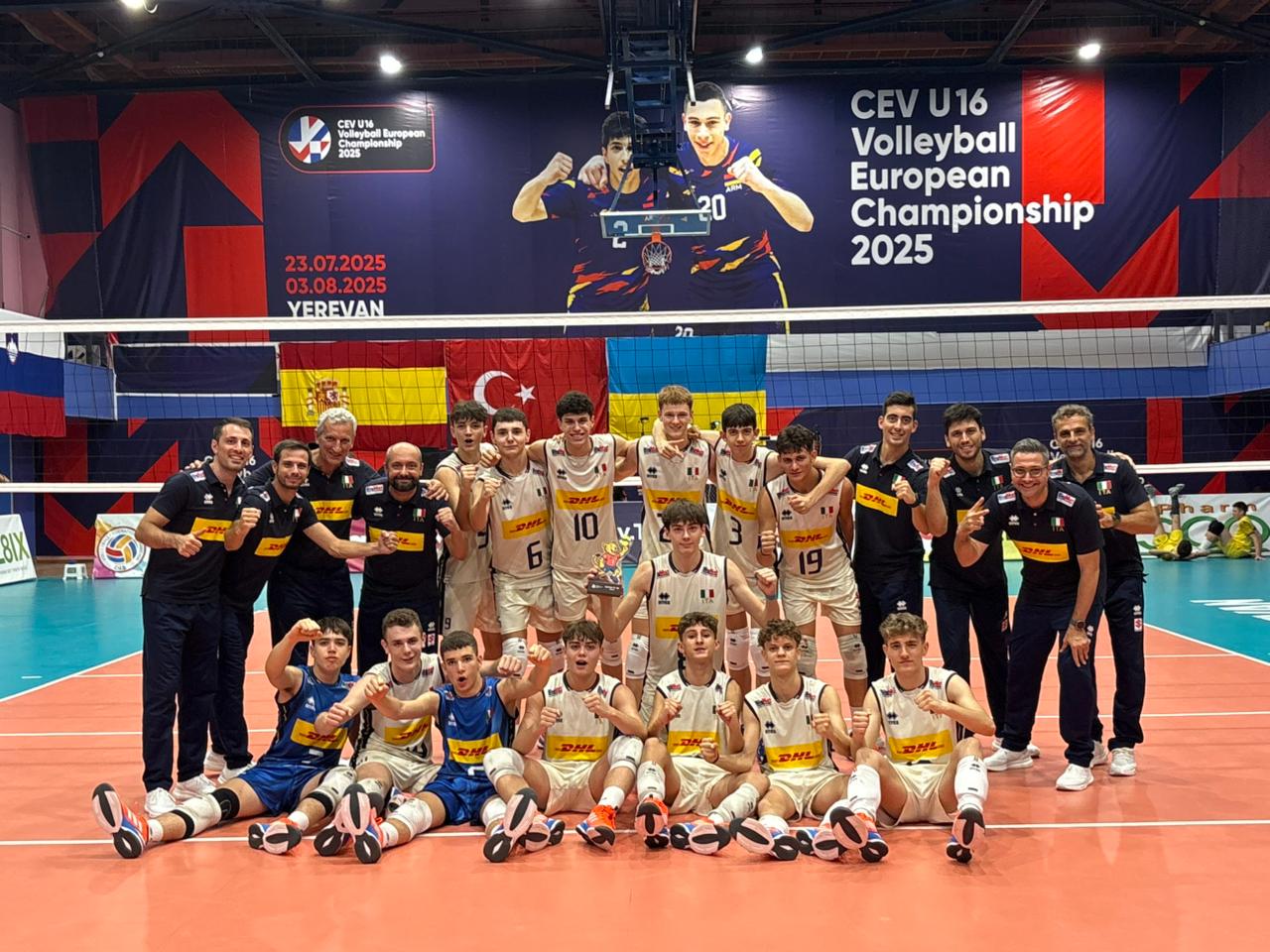 Europei U16: Doppietta azzurra. 3-1 all'Ucraina