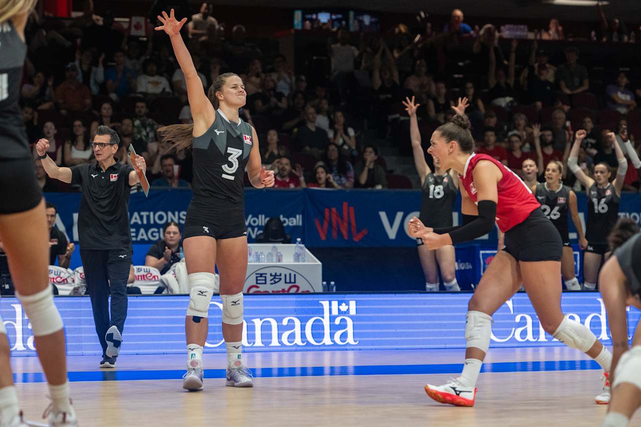 VNL F.: I risultati della domenica. Il Canada di Guidetti supera la Serbia. Van Rick ne mette 34