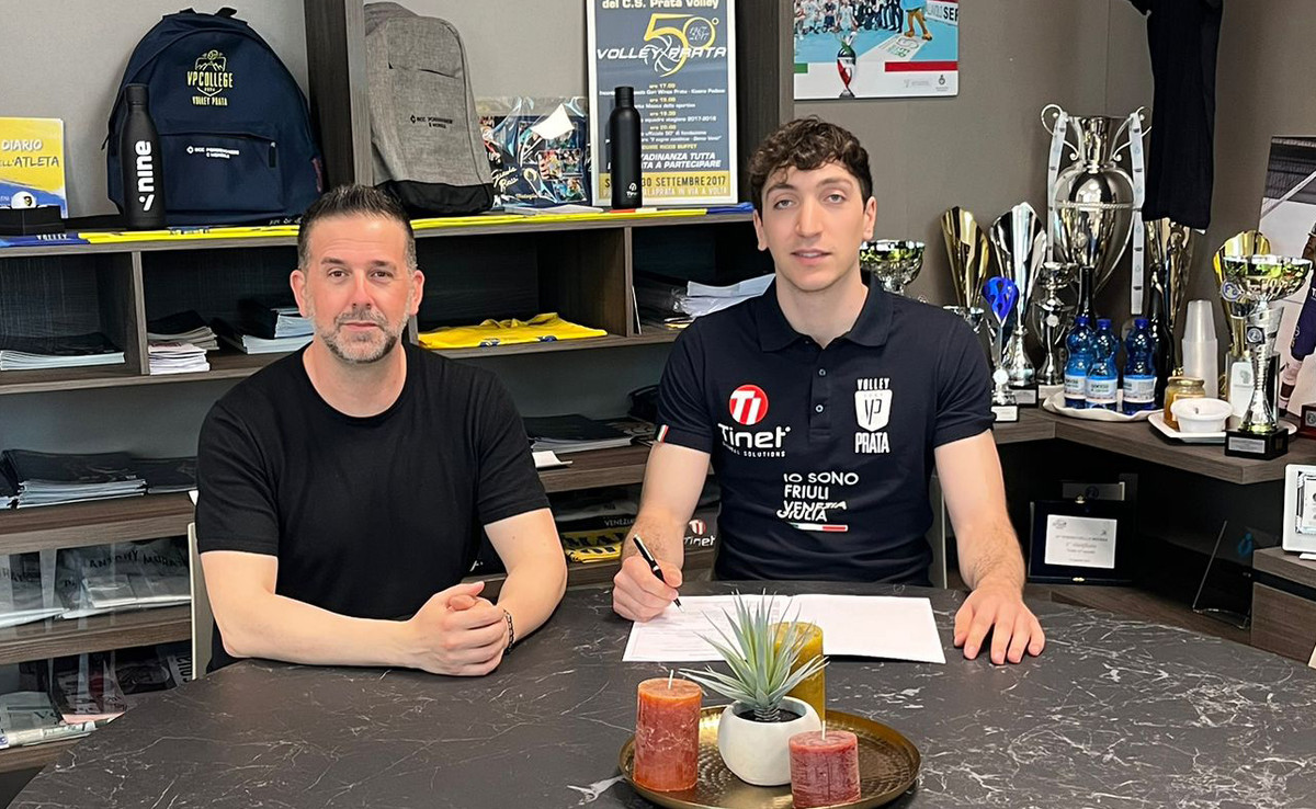 Prata di Pordenone: Francesco Fusaro è il nuovo centrale della Tinet