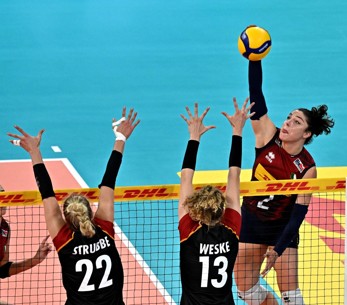 Amichevole: Italia-Germania 1-3. MVP Marie Scholzel