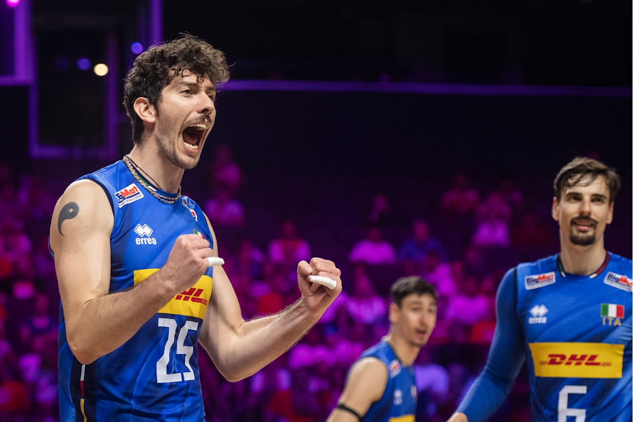 VNL: L'Italia vince in rimonta. 3-2 alla Polonia, muro e ace fanno la differenza