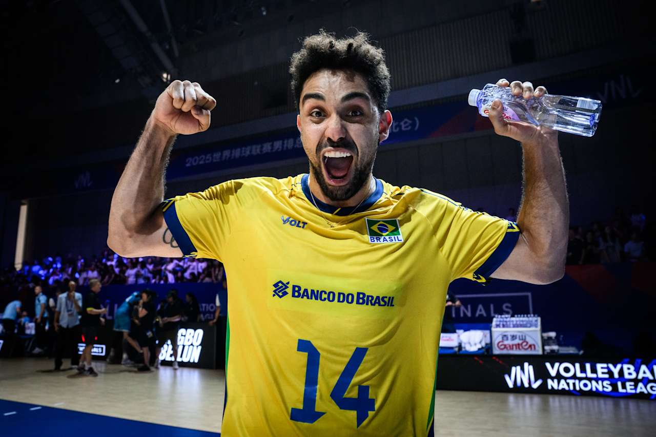 VNL: Bronzo al Brasile, 3-1 alla Slovenia