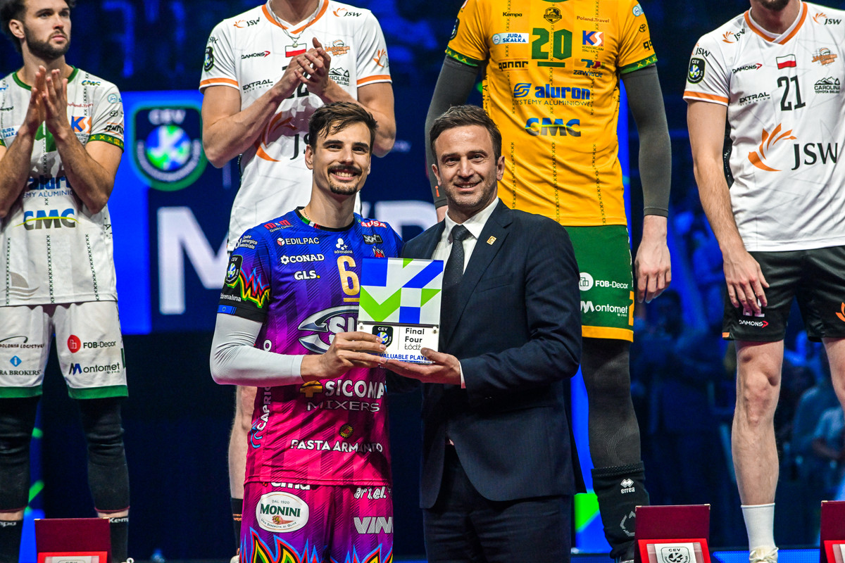 Champions League: Il dream team. Giannelli MVP, ennesima consacrazione