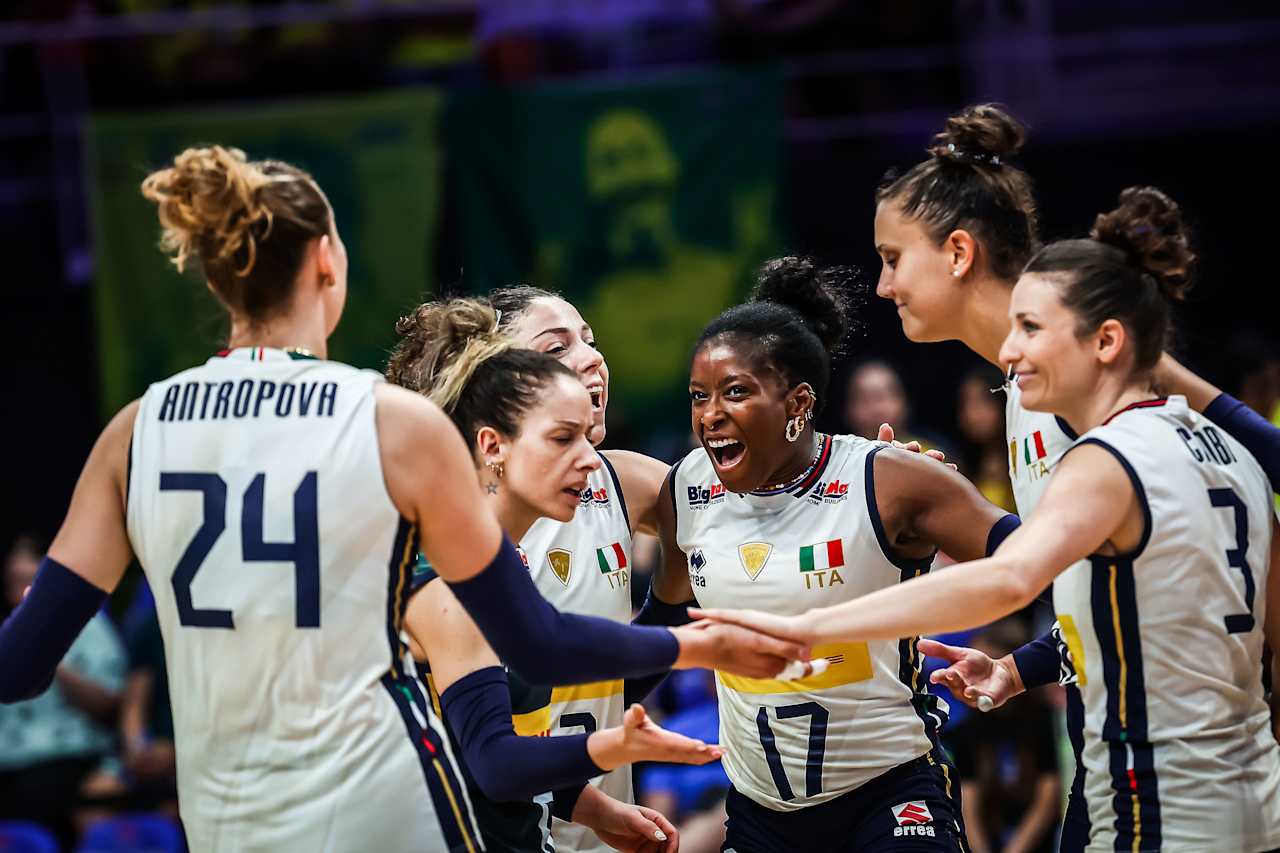 VNL F.: Il programma delle gare di oggi, azzurre in campo alle 22.30