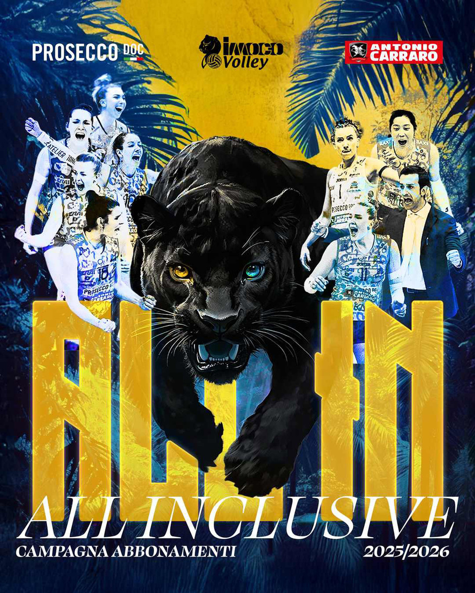 Conegliano: Abbonamento All-Inclusive per i tifosi delle Pantere
