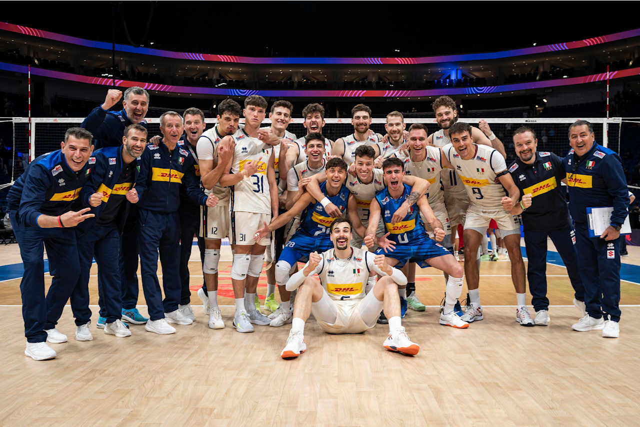 VNL: Italia buona la prima. 3-1 alla Bulgaria