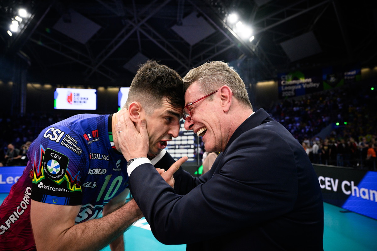 Champions League: Lorenzetti, “La mia prima Champions? Un viaggio lungo quattro finali e un gruppo che ha saputo cambiare”