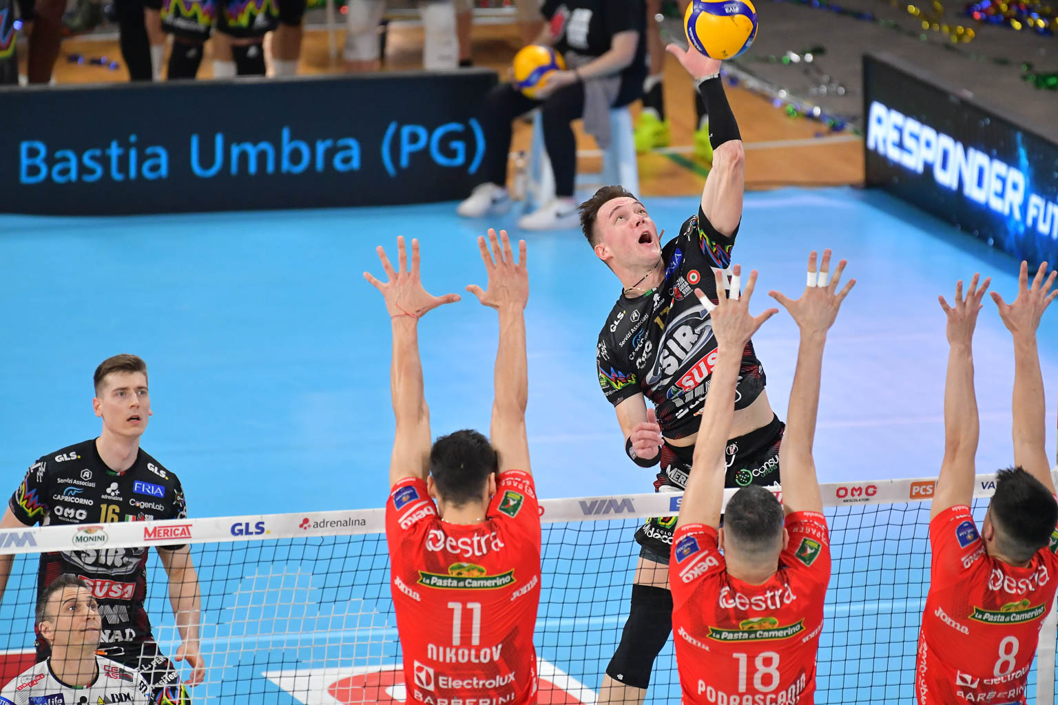 Superlega: Perugia incassa il 3-0 sulla Lube. Colaci MVP