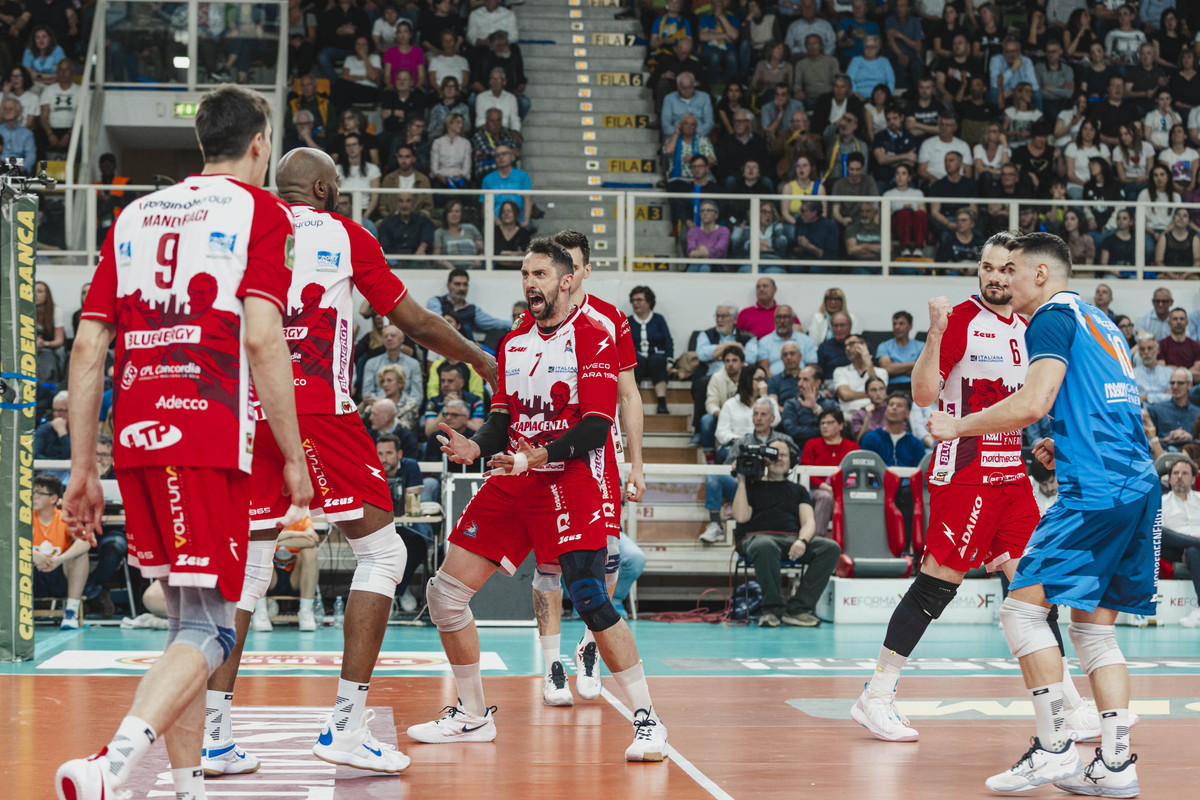 Piacenza: Tutto esaurito per Gara 2. Maar: "Penso solo a come affrontarli"