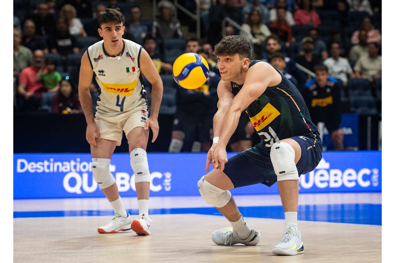 VNL: L'Italia saluta Quebec con il 3-1 sull'Argentina. Porro trascinatore