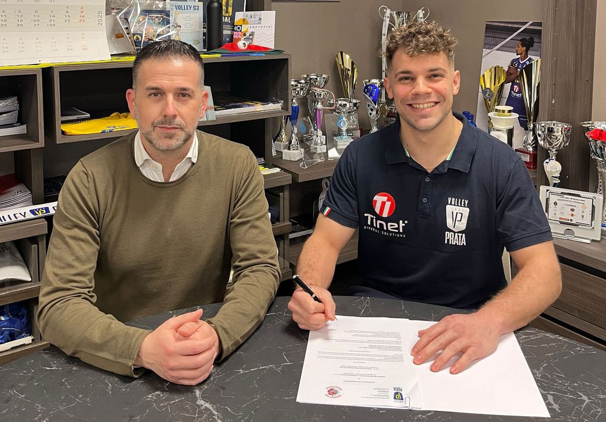 Prata: Alberto Benedicenti rinnova fino al 2027, sarà ancora il libero della Tinet