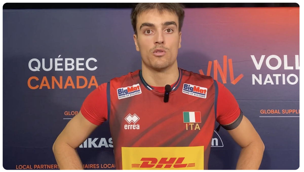 VNL: Sani, "Peccato per il finale, ma orgoglioso della squadra. Io? Mi sono divertito"