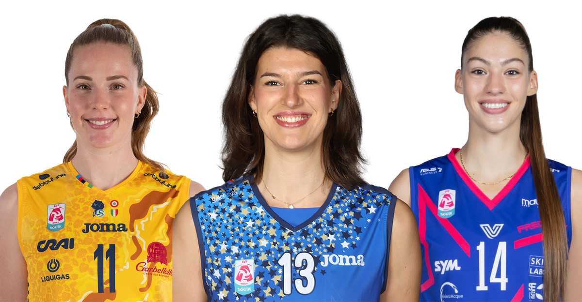 A1 Tigotà: 2a giornata, i tabellini delle partite. Bukilic, Haak e Kurtagic le top