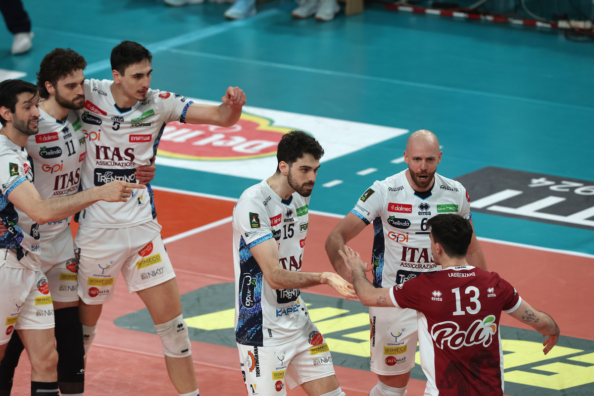 Superlega: Trento incassa il successo casalingo. 3-0 alla Lube