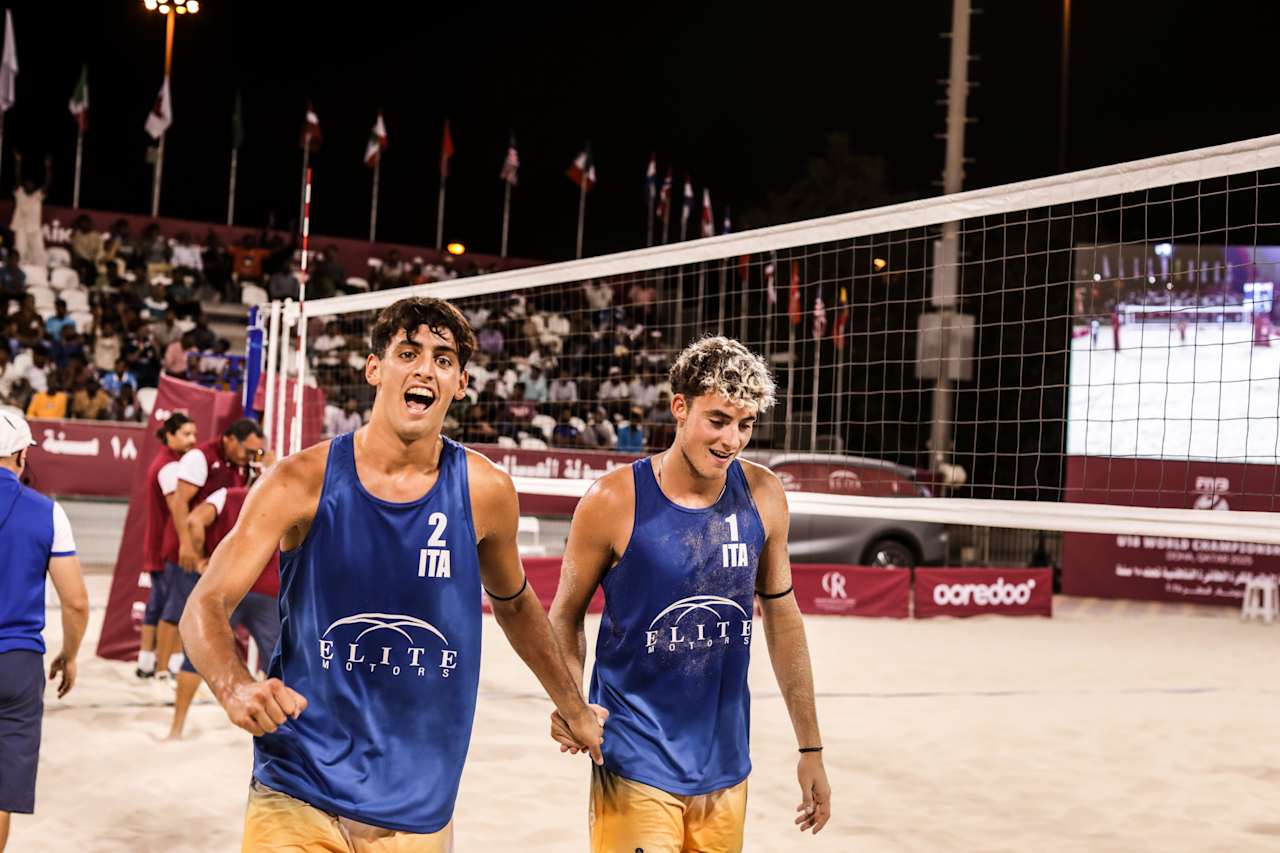 Mondiali U18: Bronzo per Riccardo Santomassimo e Marco Di Felice