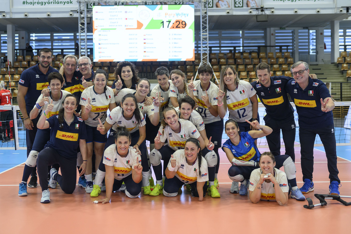 Sitting Volley: Europei Femminili, le azzurre staccano il pass per i quarti di finale