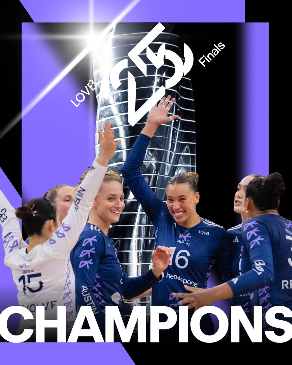LOVB: Austin campione nella finale inaugurale. Omaha ko in tre set, Madi Skinner MVP