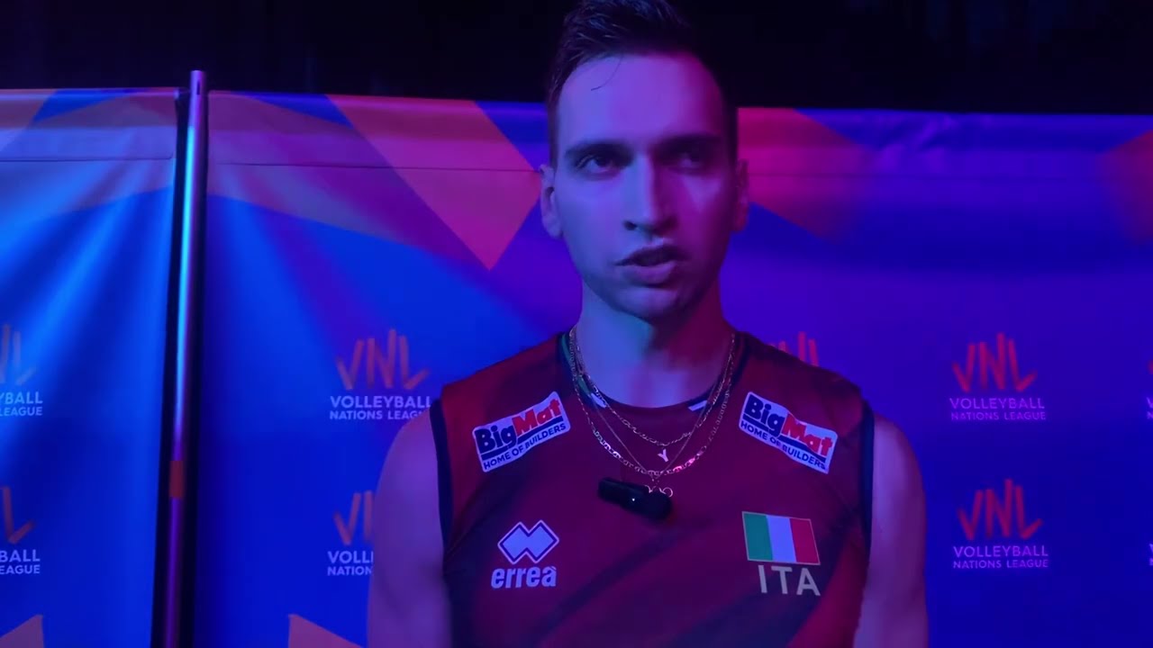 VNL: Amichevole, Romanò: "Un buon test in vista di Chicago. Centesima in azzurro? Fa effetto"