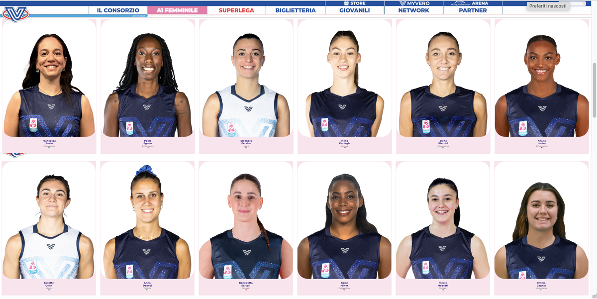 Milano: Sylla fuori dal roster online di Vero Volley. Danesi al centro dei rumors turchi