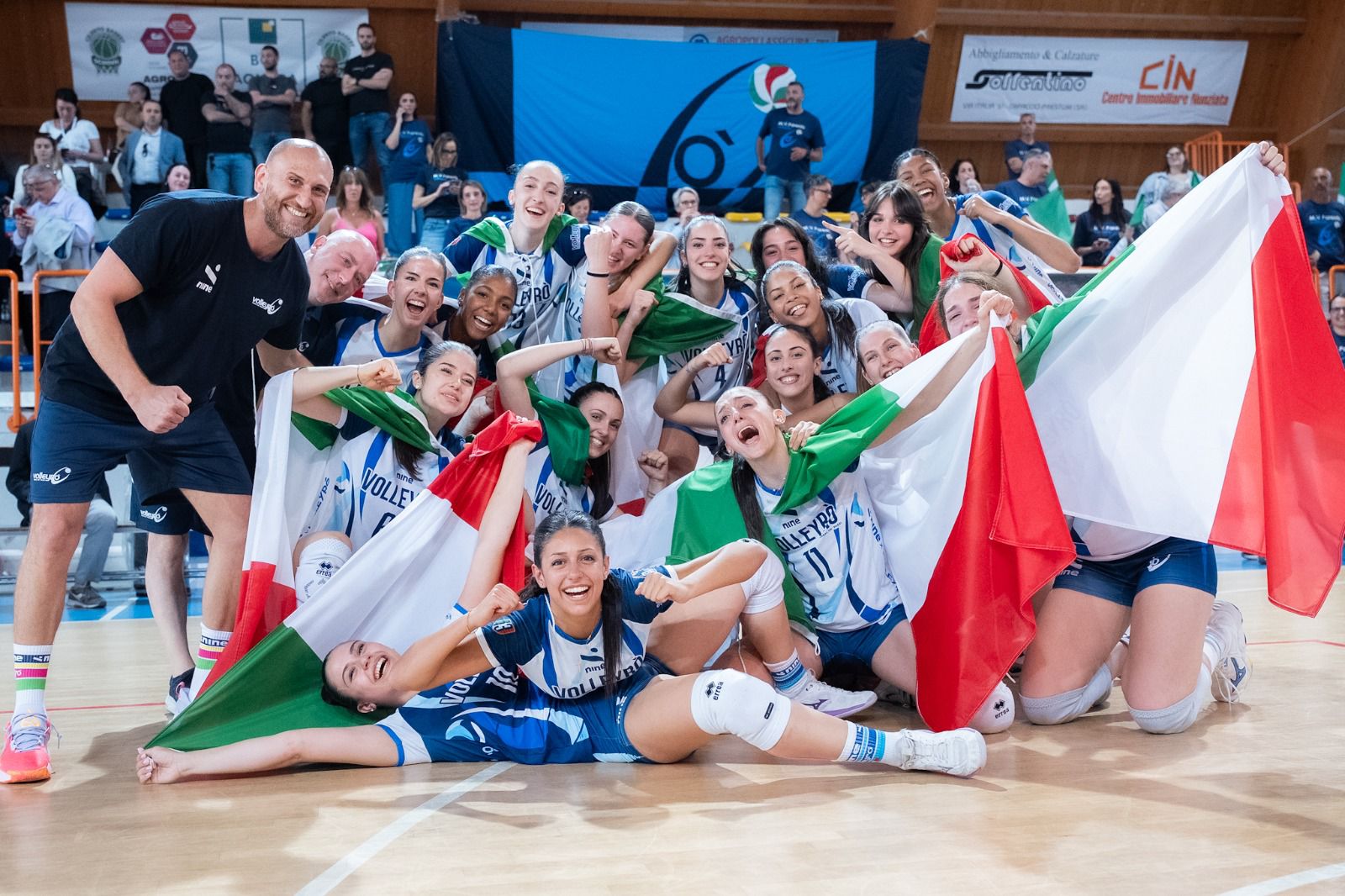 Tricolore U16F.: Volleyro' Casal De' Pazzi è Campione d’Italia, superata in finale Moma Anderlini