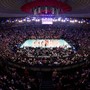 Il pubblico sugli spalti durante una gara di CEV EuroVolley