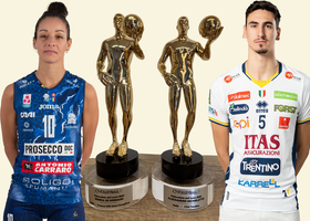 Monica De Gennaro e Alessandro Michieletto i due Pallavolisti dell'Anno 2025