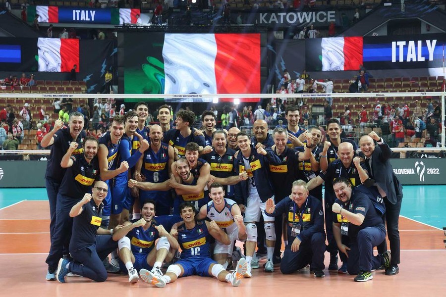 Mondiale 2022: Tutto il gruppo azzurro Campione!