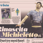 Trento: Michieletto accelera verso il rientro. “Spero di esserci per l’Europeo”