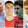 Da sx Daniil Zavolzhskiy, Kirill Vlasov, Vasily Molotkov e Dmitry Kazakov