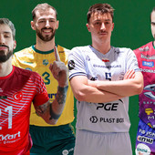 Fornal (Ankara),  Russell (Zawiercie), Firlej (Warszawa), Giannelli (Perugia)