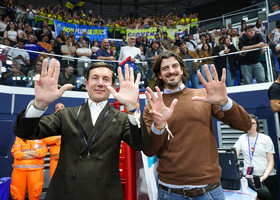 I presidenti Garbellotto e Maschio al nono scudetto!!!