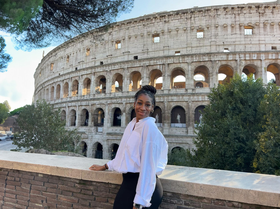 Amber Igiede già a Roma