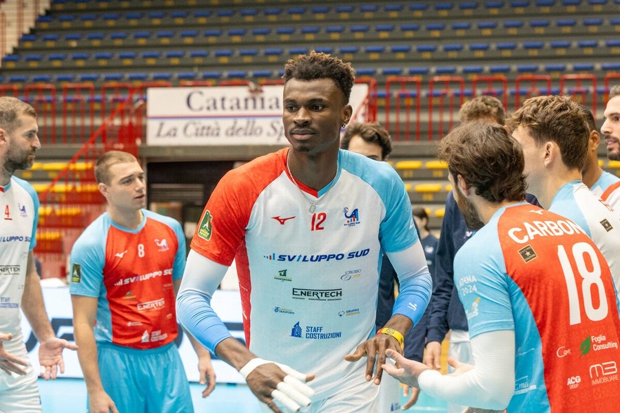 Arinze Kelvin Nwachukwu (Sviluppo Sud Catania) top scorer di giornata con 28 punti Arinze Kelvin Nwachukwu (Sviluppo Sud Catania) top scorer di giornata con 28 punti