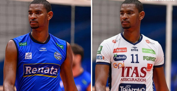 Da così (in maglia Renata) a così... (in maglia Itas Trentino 2026/27) Da così (in maglia Renata) a così... (in maglia Itas Trentino 2026/27)