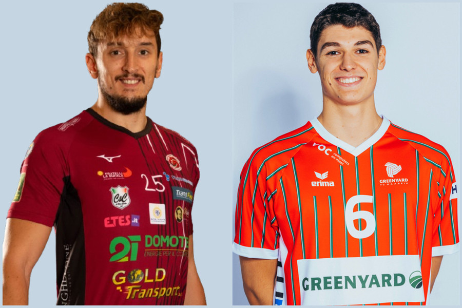 Pawel Stabrawa e Luciano Aloisi Pawel Stabrawa e Luciano Aloisi